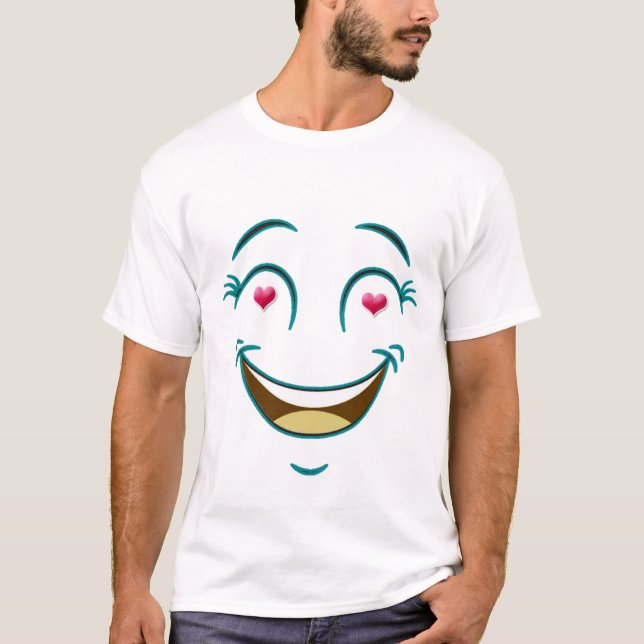 Hjärta Ögon t-shirt  (Framsida)