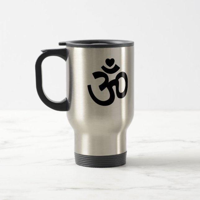 Hjärta om-tecken - Yoga-Resemugg Resemugg (Vänster)