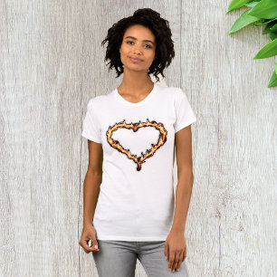 Hjärta på brandkvinnor T-Shirt