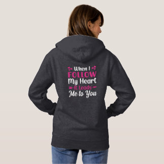 hjärta på hoodie & sweatshirt t shirt