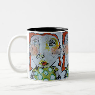 Hjärta på Sleeve 11oz Mugg