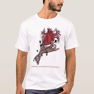 Hjärta på sleeven tee