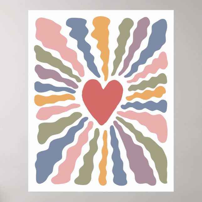 Hjärta Poster (Framsidan)