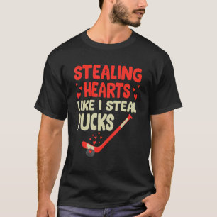 Hjärta som jag stek Puckar Valentines day H T Shirt