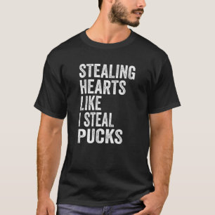 Hjärta som jag stek Puckar Valentines day H T Shirt