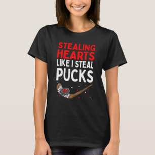 Hjärta som jag stek Puckar Valentines day H T Shirt