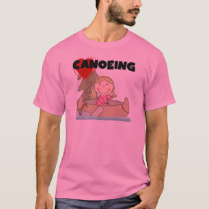 Hjärta som kanotar Tshirts och gåvor