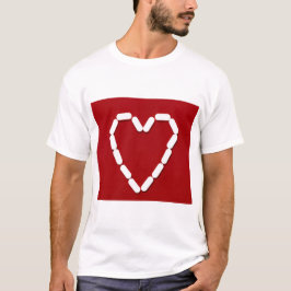 Hjärta. Stoppa depressionen. T-Shirt
