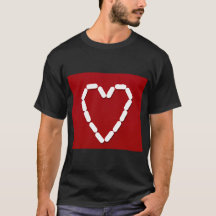 Hjärta. Stoppa depressionen. T-Shirt