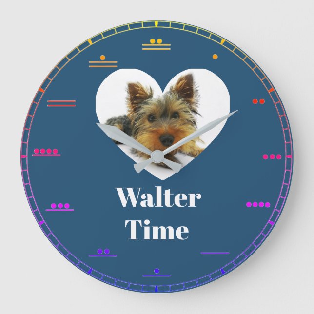 Hjärta Stor Klocka (Framsida)