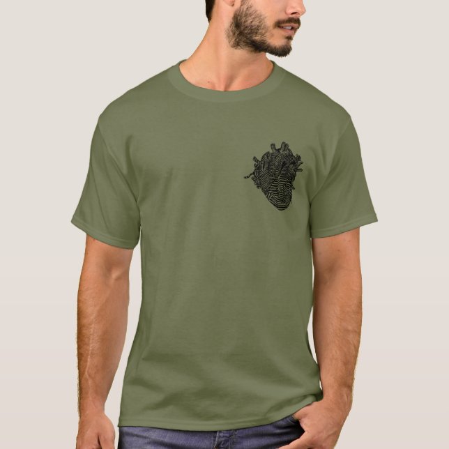 Hjärta T Shirt (Framsida)