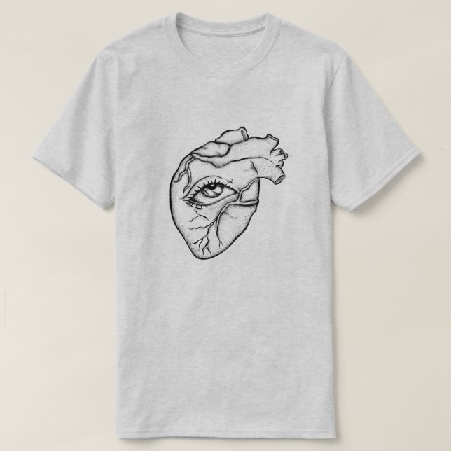 Hjärta T Shirt (Design framsida)