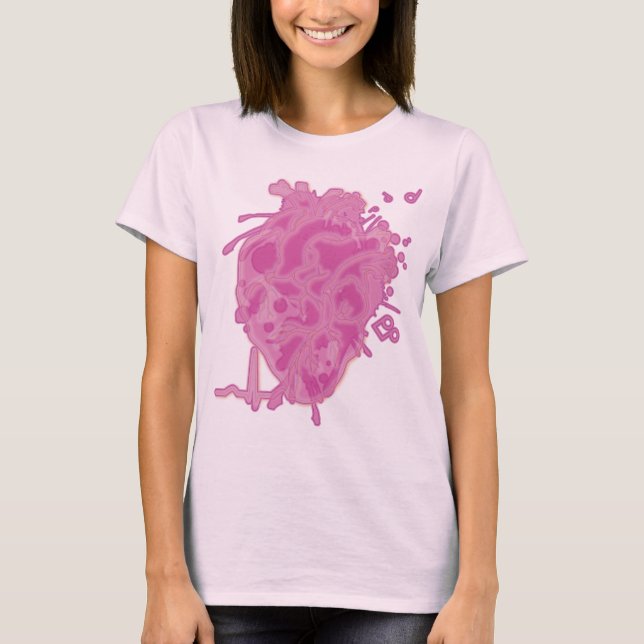 HJÄRTA T SHIRT (Framsida)