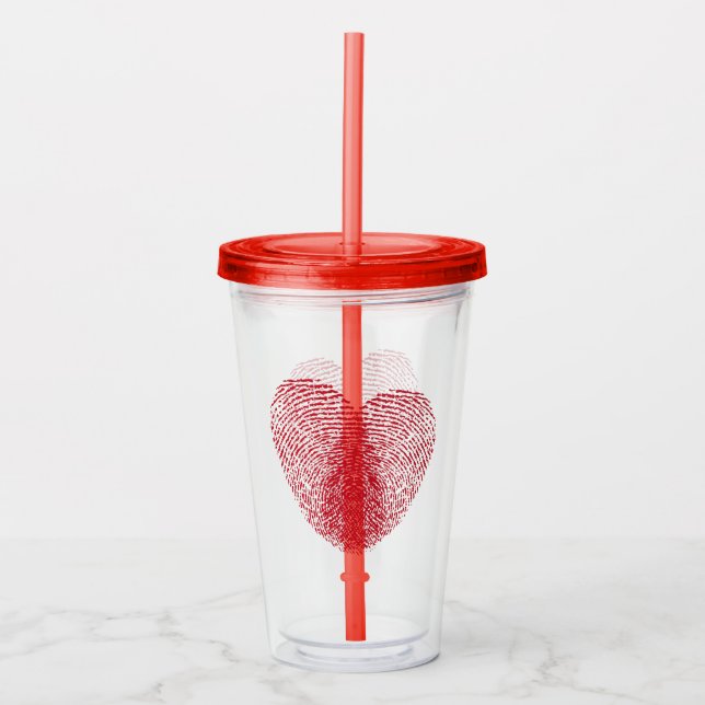 Hjärta Take Away Mugg (Framsida)