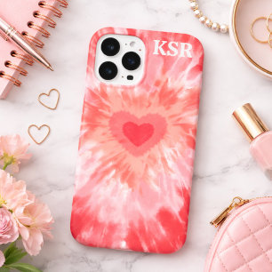 Hjärta Tie Dye Monogram