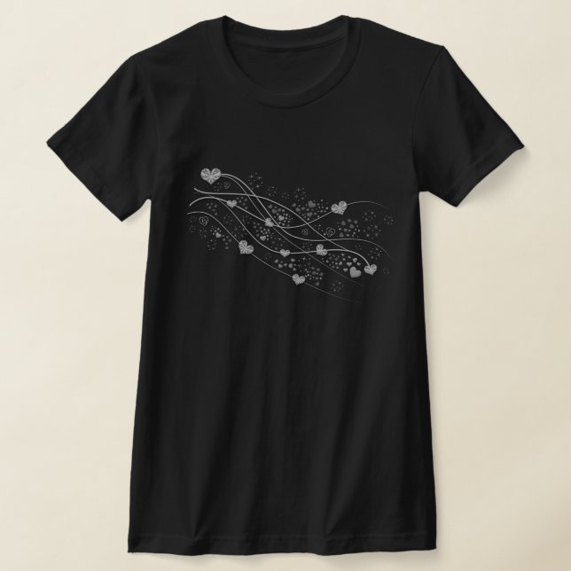Hjärta till hjärta t shirt (Laydown)