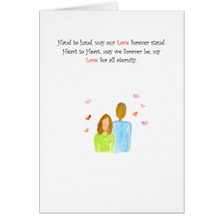 Hjärta till hjärta WF/BM Hälsningskort