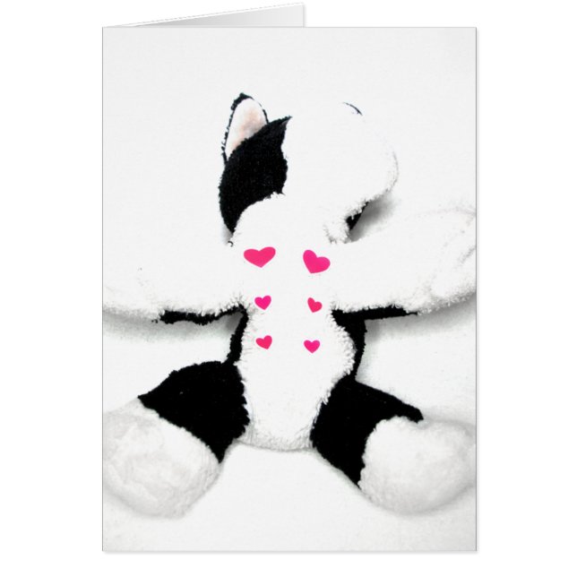 Hjärta till hjärtakortet OBS kort (Framsidan)