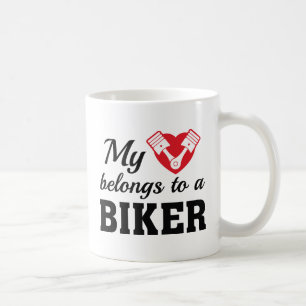 Hjärta Tillhör, Biker Kaffemugg