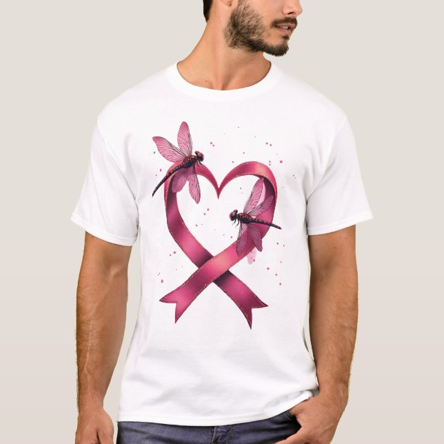 Hjärta Trollsländor Män Kvinnor Barn T Shirt (Framsida)