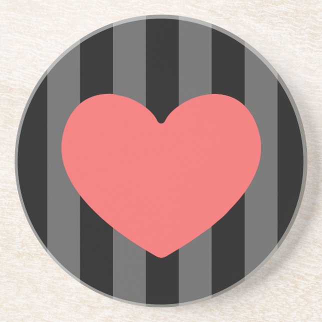 Hjärta Underlägg Sandsten (Framsidan)