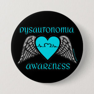 Hjärta/vingar… Dysautonomia Knapp