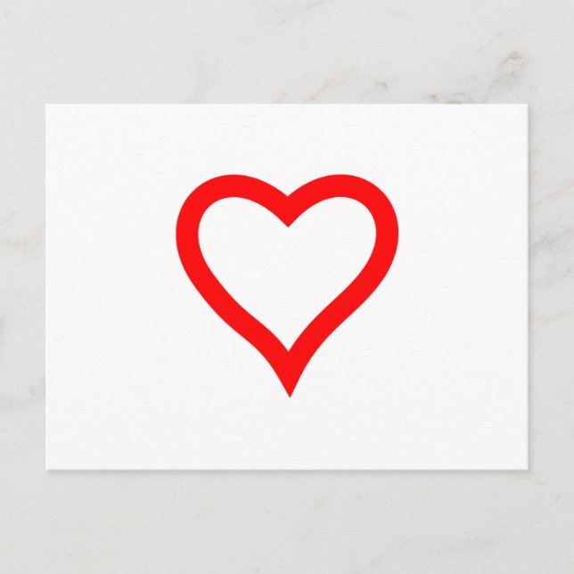 Hjärta Vykort (Framsida)