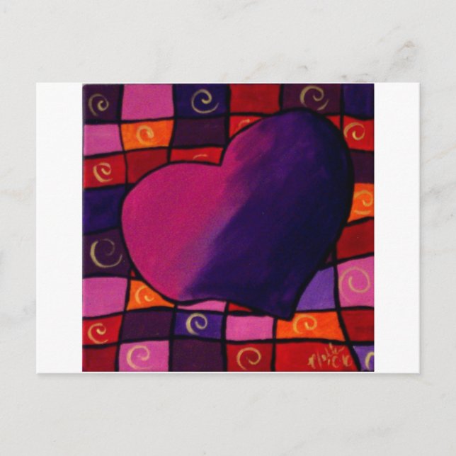 Hjärta Vykort (Framsida)