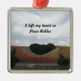 Hjärtabacke på Niner gods, i höst Julgransprydnad Metall