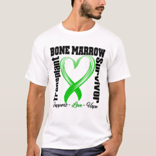Hjärtaband - benmärgtransplantatöverlevande t shirt
