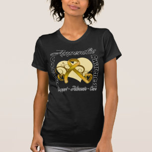 Hjärtaband - bilagacancermedvetenhet t shirt