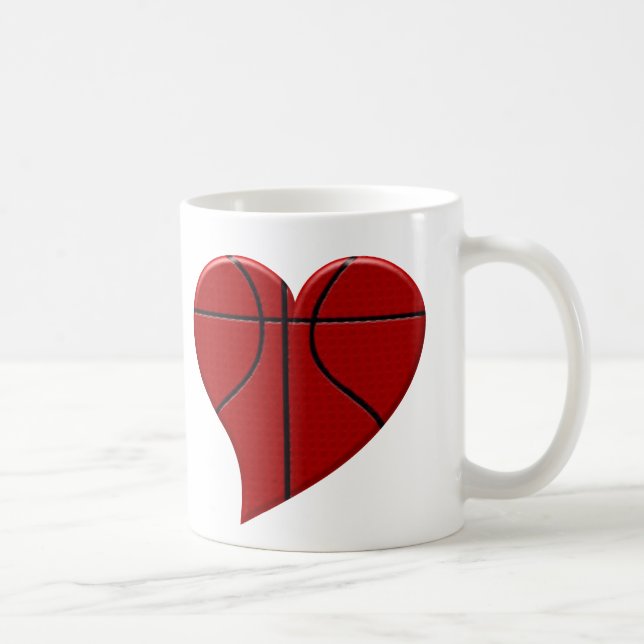 Hjärtabasketkopp Kaffemugg (Höger)