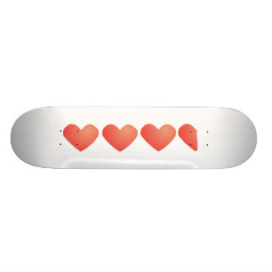 Hjärtabehållare - Skateboard