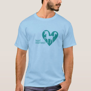 -hjärtad grön hjärta för klöv t shirt