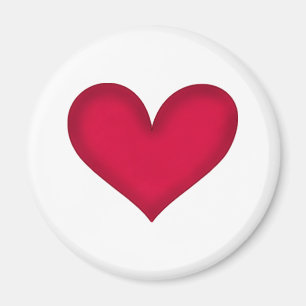 hjärtadesign magnet