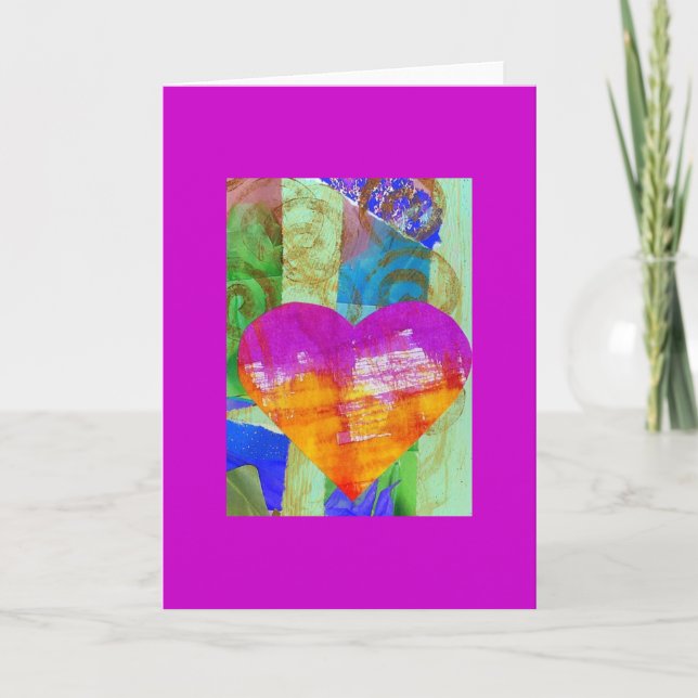 Hjärtagrindkort Helgkort (Framsida)