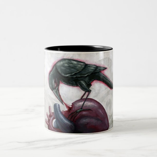 Hjärtakannibal Två-Tonad Mugg (Center)
