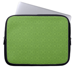Hjärtaklövermönster Laptop Fodral
