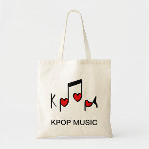Hjärtakoreanpopmusik! Tygkasse