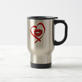 Hjärtakysstravel mug resemugg