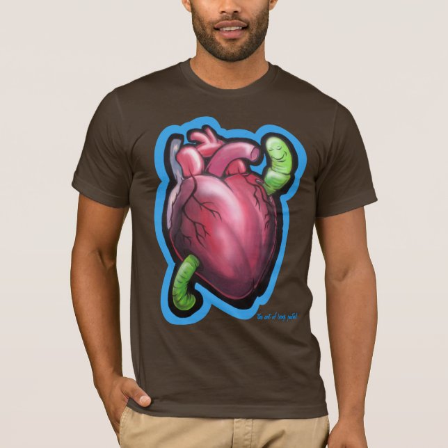 HjärtamaskT-tröja T-shirt (Framsida)