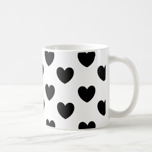 Hjärtamönstermugg Kaffemugg