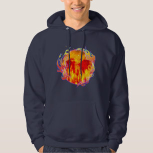HJÄRTAN ALDRIG SLUTANDE ELD HOODIE