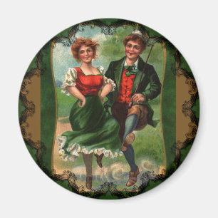 Hjärtan Fulla Av Glädje Magnet