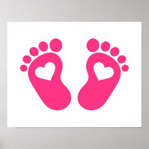 Hjärtan i baby poster