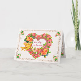 Hjärtan och rosor Fancy Romance Alla hjärtans dag- Kort