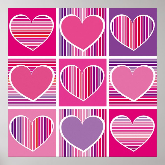 hjärtan poster (Framsidan)