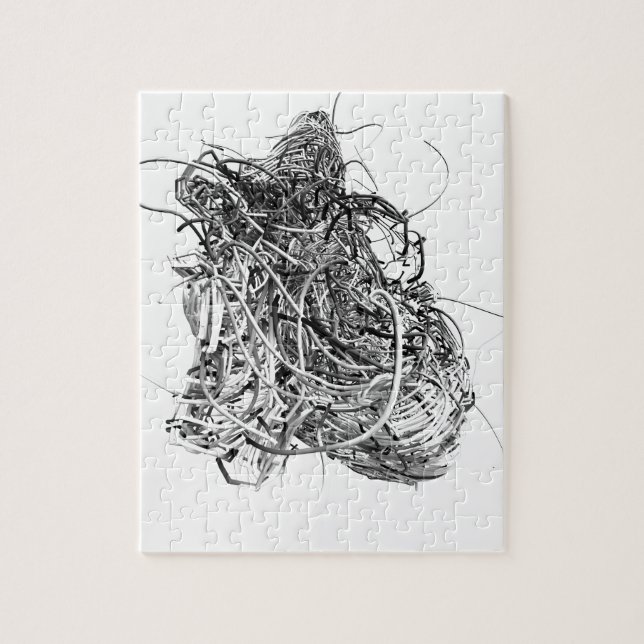 Hjärtan Pussel (Vertikal)