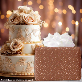 Hjärtan-Rustik Brunt-Valentine till honom eller Br Presentpapper