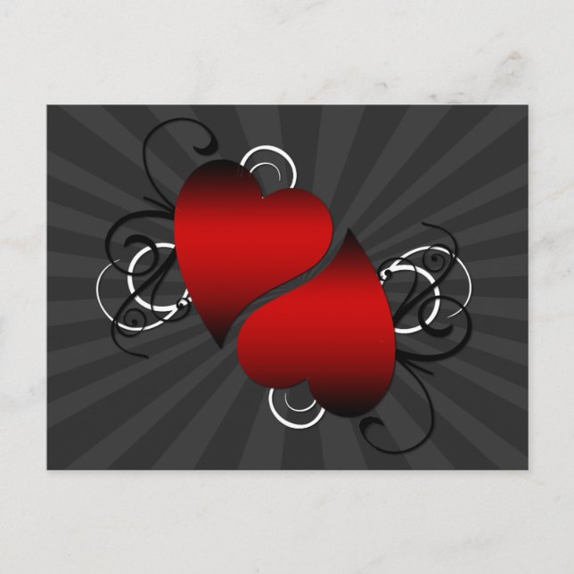 Hjärtan Vykort (Framsida)